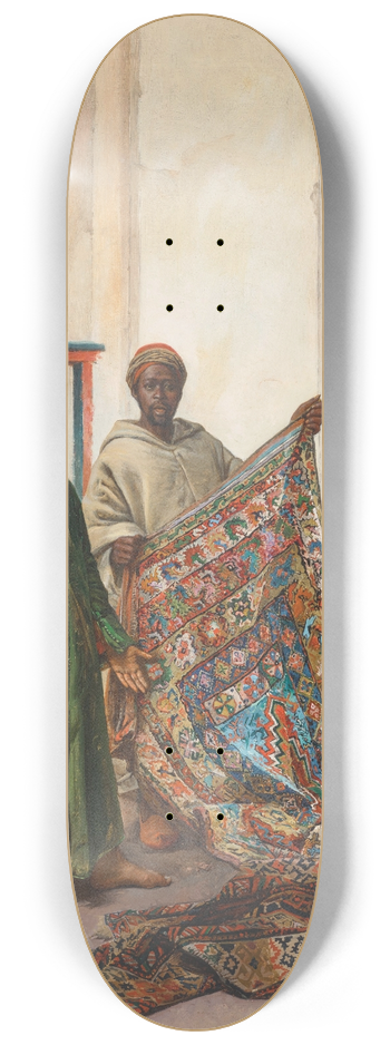 Gustavo Simoni - The Carpet Merchant 8.25 inch art skate deck