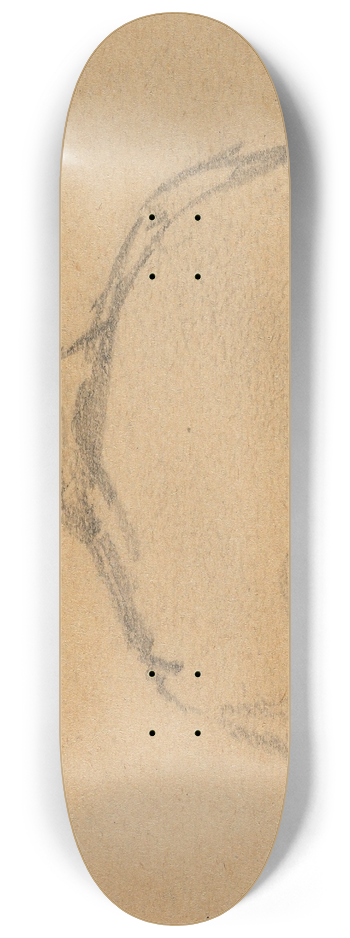 Gustav Wentzel - Figure Study 8.25 inch art skate deck