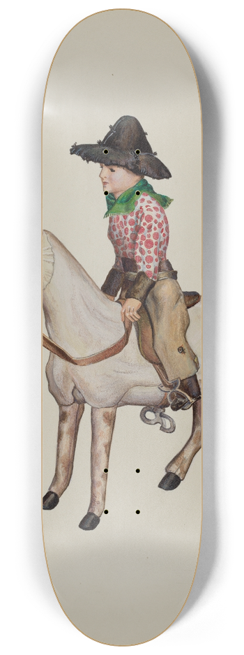 Gwendolyn Jackson - Mechanical Toy 8.25 inch art skate deck