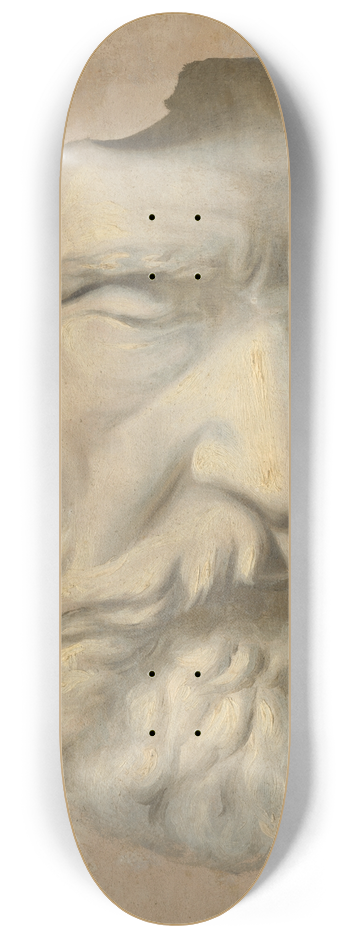 Gyula Benczr - Head study 8.25 inch art skate deck