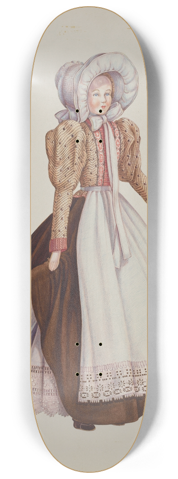 Hal Blakeley - Doll  Lilla Rosella Hatch 8.25 inch art skate deck