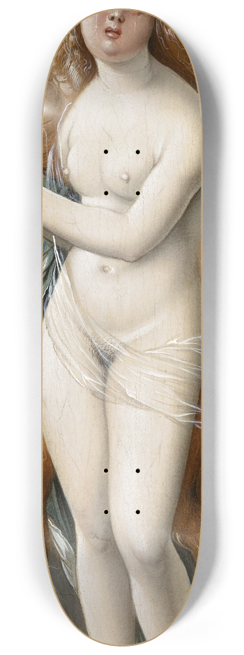 Hans Baldung - Death and the Maiden 8.25 inch art skate deck