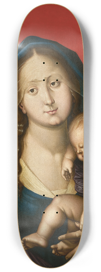Hans Baldung - Madonna with Sleeping Child 8.25 inch art skate deck
