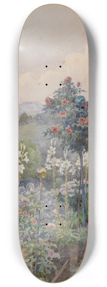 Hans Gtzinger - Bauerngarten 8.25 inch art skate deck