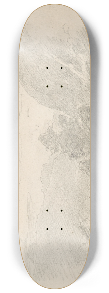 Hans Gude - Fra Ormem 8.25 inch art skate deck