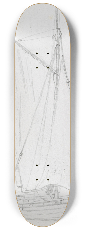 Hans Gude - Seilbt 8.25 inch art skate deck