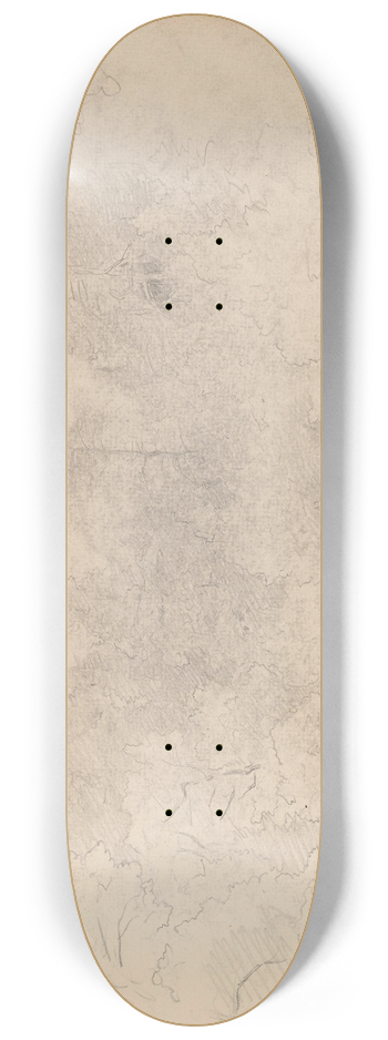 Hans Gude - Skogsinterir, Jarlsberg 8.25 inch art skate deck