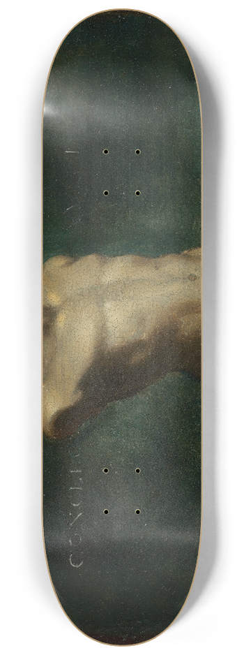 Hans Holbein The Elder - Terminus, The Device of Erasmus 8.25 inch art skate deck