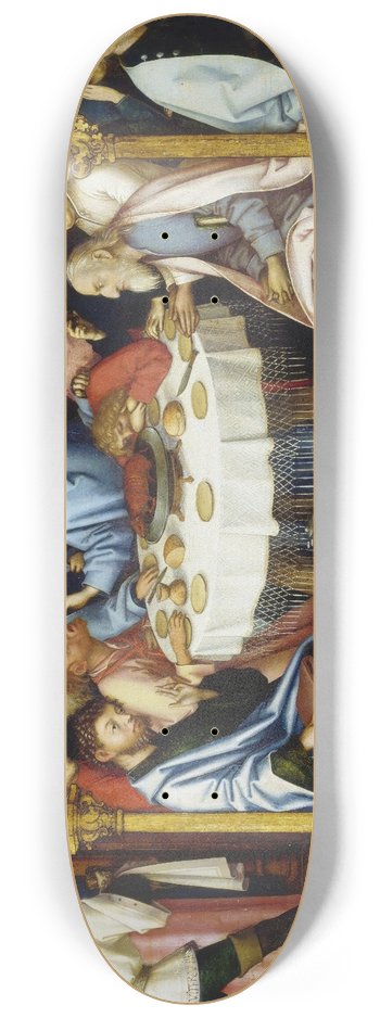 Hans Holbein The Elder - The Last Supper 8.25 inch art skate deck