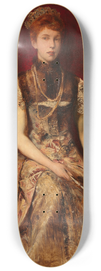 Hans Makart - Dora Fournier-Gabillon 8.25 inch art skate deck