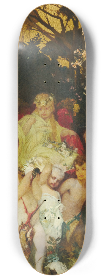 Hans Makart - Modern Amoretti 8.25 inch art skate deck