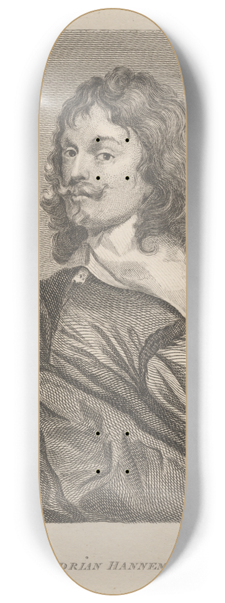 Alexander Bannerman - Adrian Hanneman 8.25 inch art skate deck