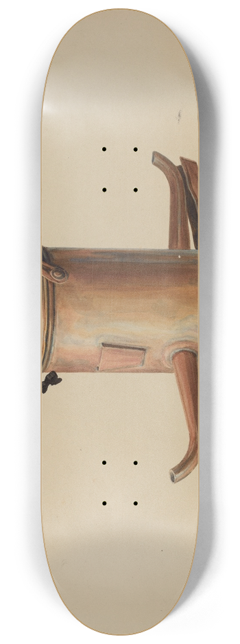 Hans Mangelsdorf - Lamp 8.25 inch art skate deck