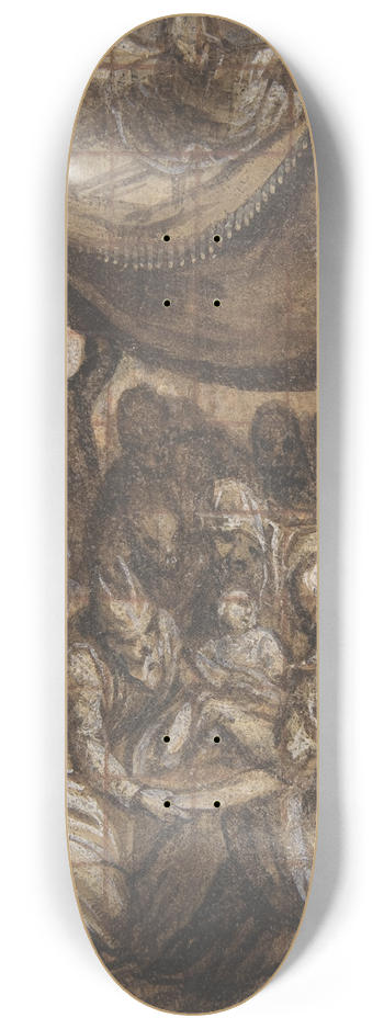 Hans Mielich - The Circumcision 8.25 inch art skate deck