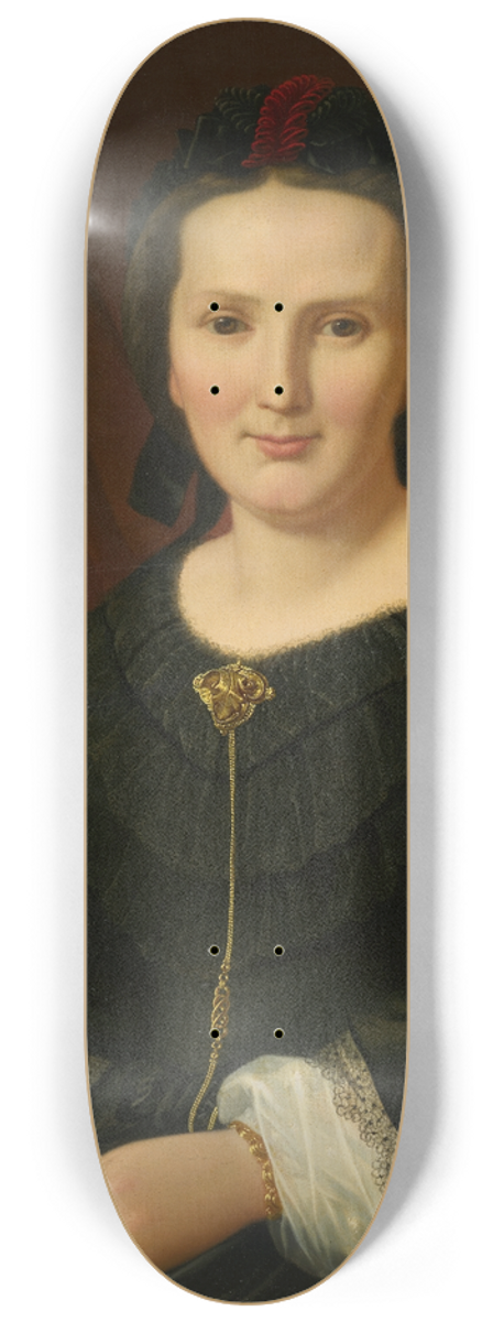 Georg Balder - Portrait of a Lady 8.25 inch art skate deck