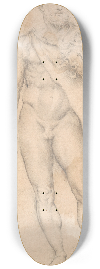 Hans Rottenhammer - Hercules med Telephosbarnet 8.25 inch art skate deck