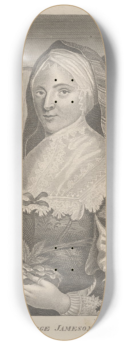 Alexander Bannerman - George Jamesone 8.25 inch art skate deck