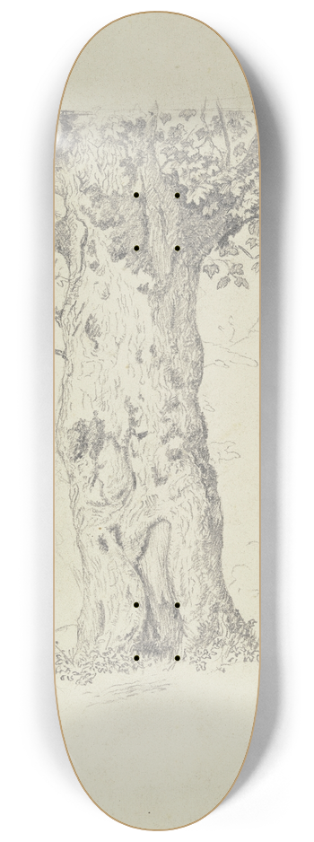 Hans Thoma - Tree 8.25 inch art skate deck