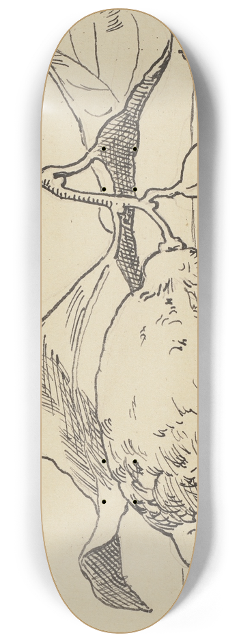 Hans Thoma - Zitrone 8.25 inch art skate deck
