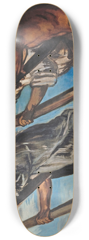 Hans Von Mares - The Rowers 8.25 inch art skate deck
