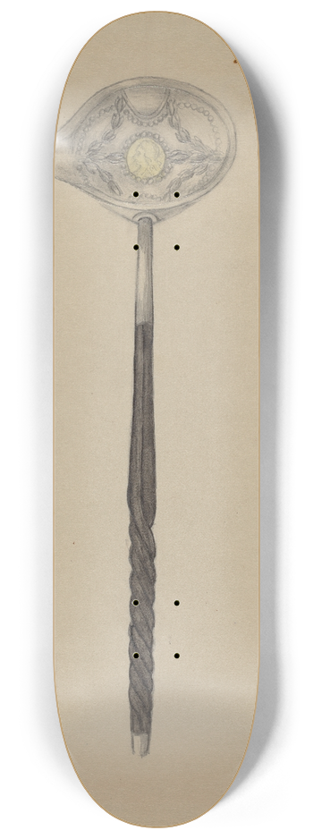 Harold Smith - Silver Punch Ladle 8.25 inch art skate deck