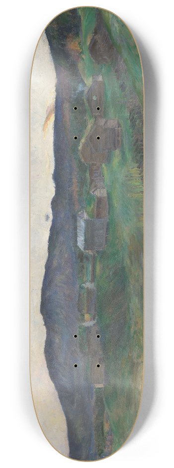 Harriet Backer - Autumn at Strlsjen 8.25 inch art skate deck