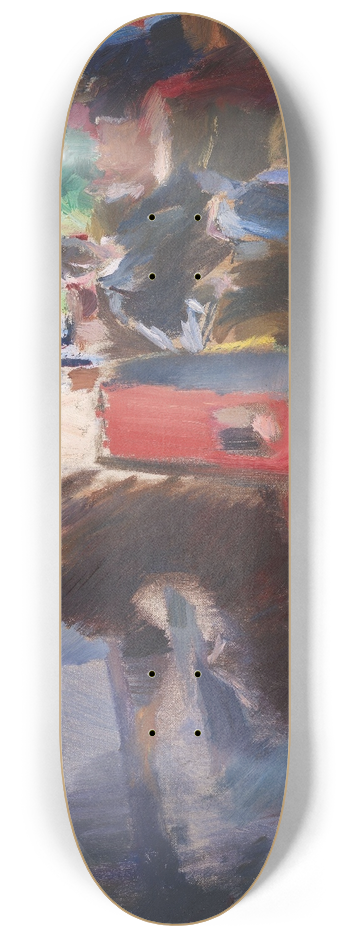 Harriet Backer - By the Piano 8.25 inch art skate deck