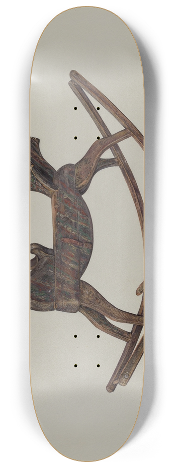 Harriette Gale - Rocking Horse 8.25 inch art skate deck