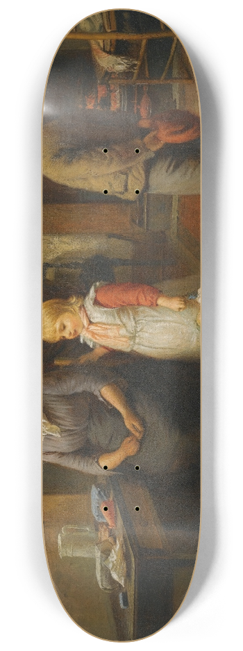 Harry Brooker - Counting The Change 8.25 inch art skate deck