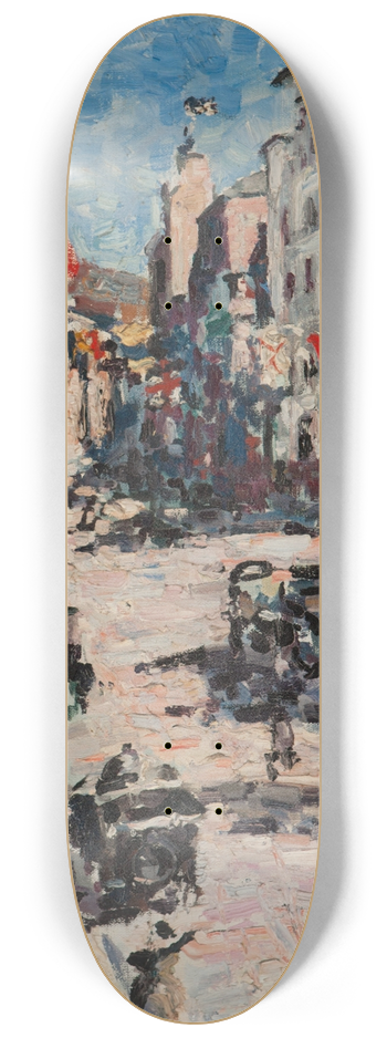 Harry Caldecott - Royal Visit 1925 8.25 inch art skate deck