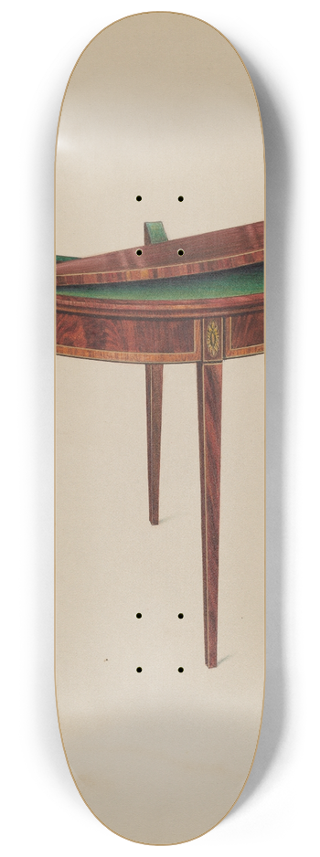 Harry Eisman - Card Table 8.25 inch art skate deck