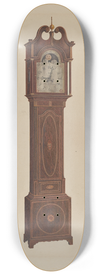 Harry Eisman - Clock 8.25 inch art skate deck