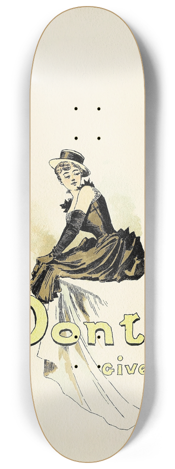 Harry Whitney McVickar - Matrimonial advice pl05 8.25 inch art skate deck