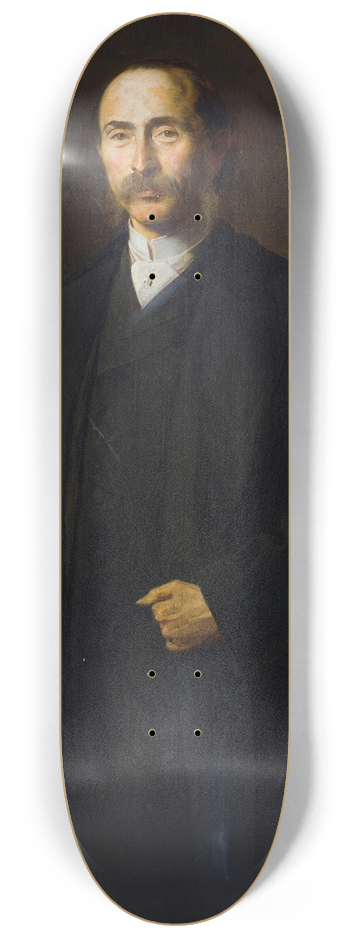 Heinrich von Angeli - Sigmund Trebitsch 8.25 inch art skate deck