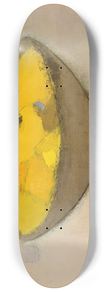 Helene Schjerfbeck - Lemons in a bowl 8.25 inch art skate deck