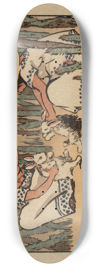 Helen Hyde - The Unwilling Dancers 8.25 inch art skate deck