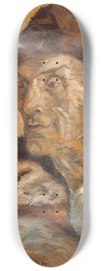 Helmer Osslund - Farmer from Nordingr 8.25 inch art skate deck