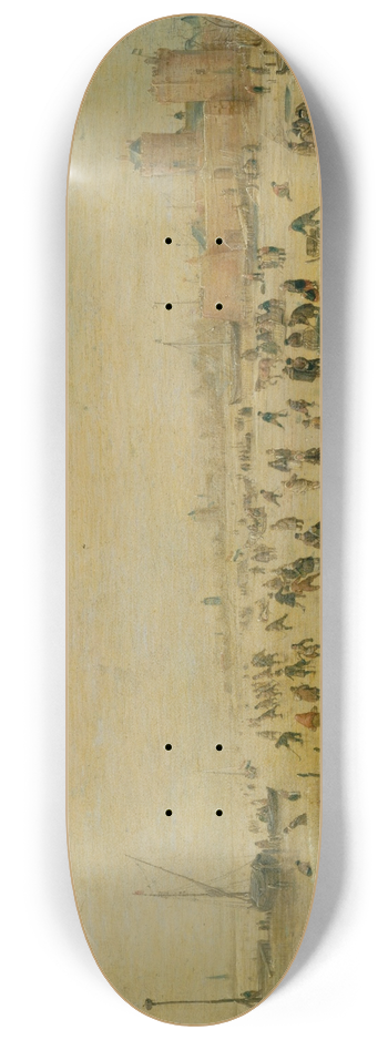Hendrick Avercamp - Skating Scene 8.25 inch art skate deck
