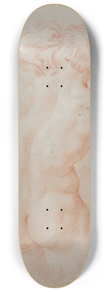 Hendrik Krock - Konkylieblsende triton set bagfra 8.25 inch art skate deck