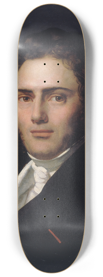 Hendrik Scheffer - Portrait de Saint-Amand Bazard 8.25 inch art skate deck