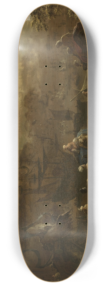Hendrik van Minderhout - At an Eastern port 8.25 inch art skate deck