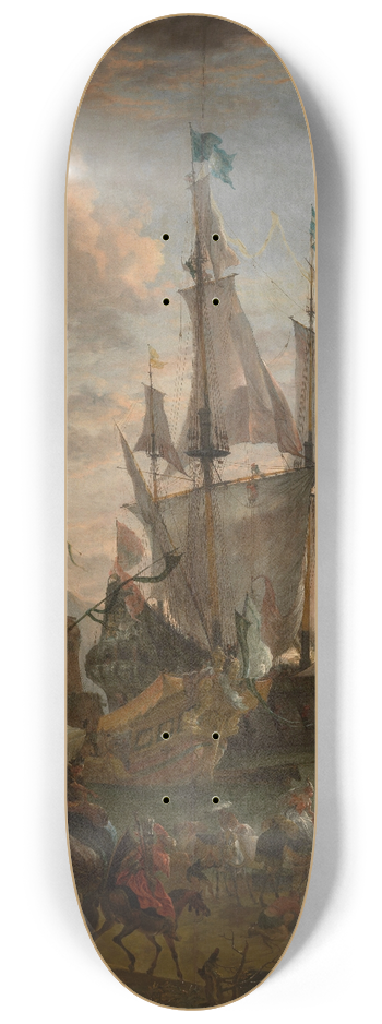 Hendrik van Minderhout - Eastern Seaport 8.25 inch art skate deck