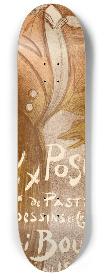Henri Boutet - Salon des Cent 8.25 inch art skate deck