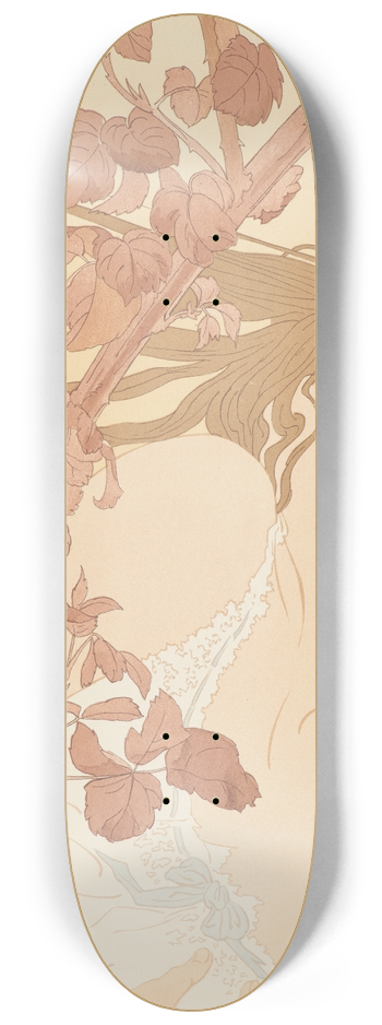 Henri Detouche - In the Brambles (Dans les Ronces) 8.25 inch art skate deck