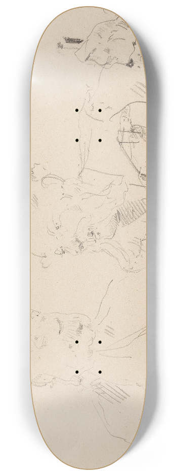 Henri de Toulouse-Lautrec -  table 8.25 inch art skate deck