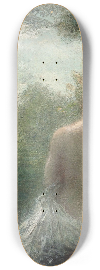 Henri Fantin-Latour - Baigneuse assise de dos 8.25 inch art skate deck