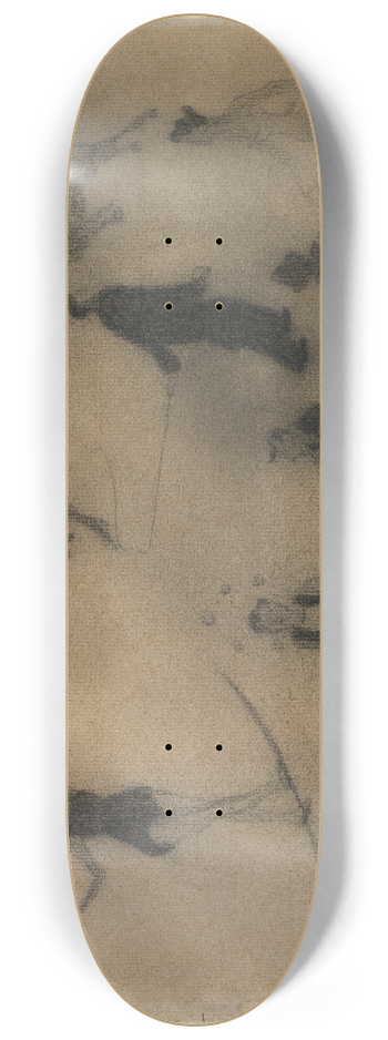 Henri-Gabriel Ibels - The Circus 8.25 inch art skate deck