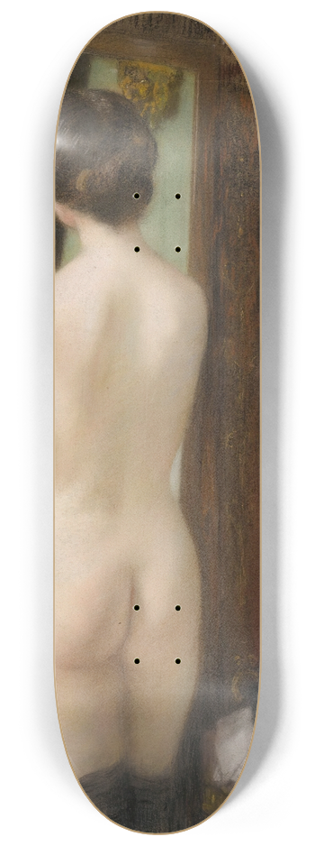 Henri Gervex - Nu  la psyche 8.25 inch art skate deck