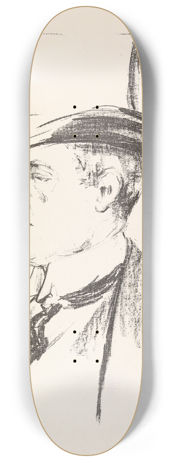 Henrik Lund - Edvard Munch 8.25 inch art skate deck