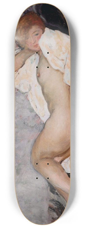 Henri Lebasque - Nu allong 8.25 inch art skate deck